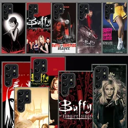 Buffy the Vampire Slayer Cover For Samsung Galaxy S21 S20 S23 FE S22+ S24 Ultra S25 Edge Phone Case S10 Plus Clear Capa Coque Pa
