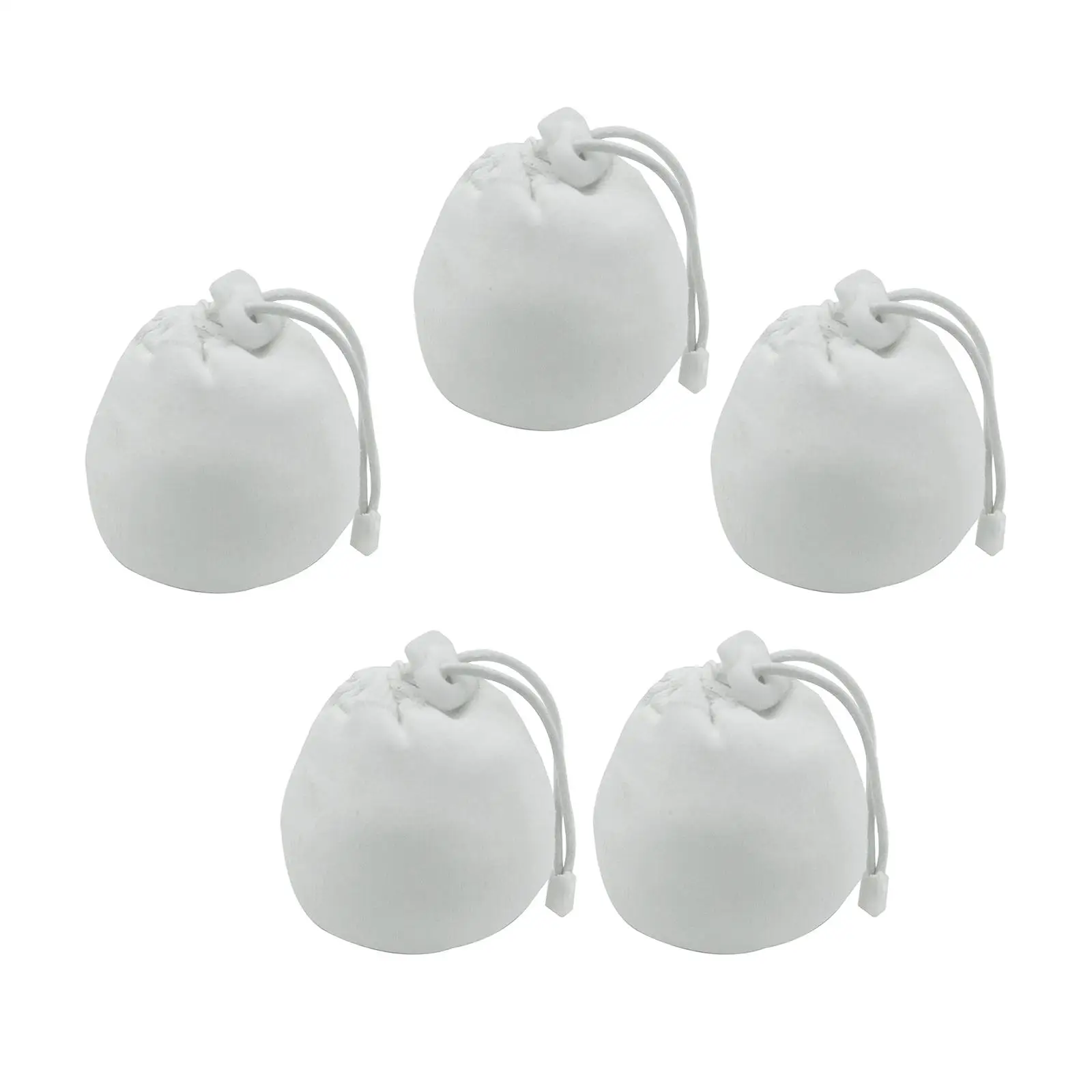 

5x Chalk Ball Bag Nonslip Powder Packaging Sock for Deadlifting Bouldering