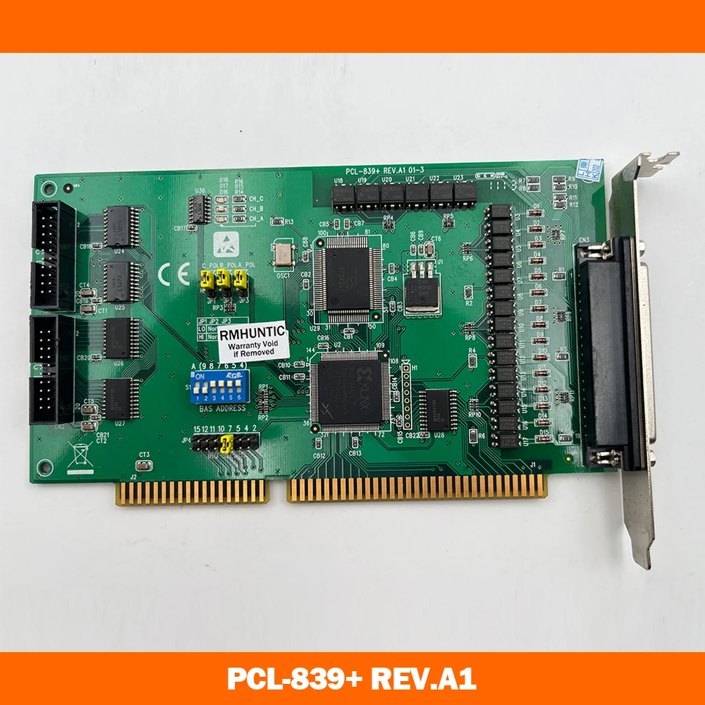 

Axis Stepping Motor Control Card For Advantech Data Capture Card PCL-839+ REV.A1 01-3