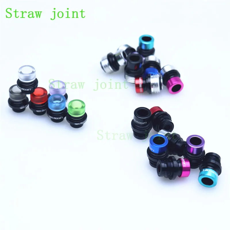 Трубочный шарнир, квадратный эллипс 909, модифицированный алюминиевый мундштук переменного тока, точка Aio V2 1, заготовка BB для коробки Петри DotAio 2, многоцветный цвет 8