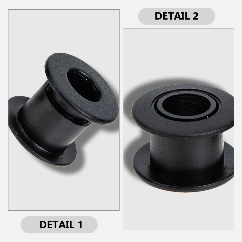 

16 Pcs Football Machine Bearings 12mm Hole Table Foosball Bushings Plastic Replacement Parts Smooth Operation Universal Rod