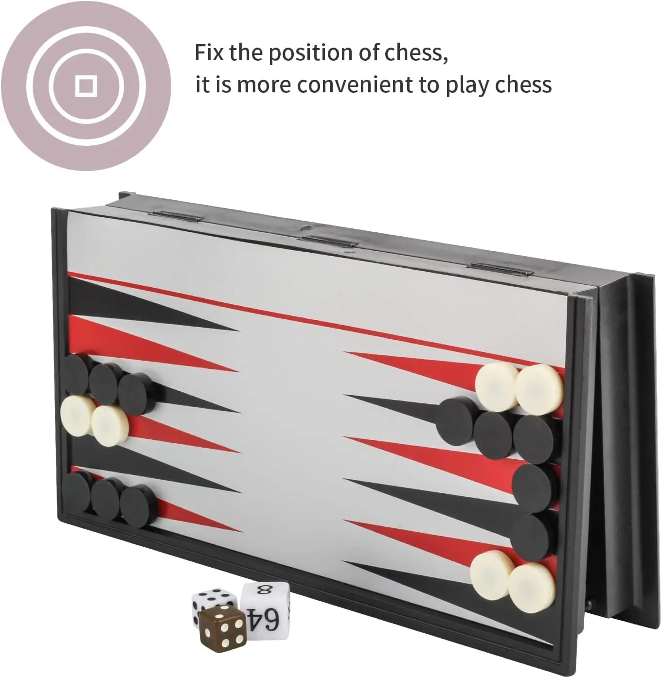 مجموعة ألعاب الطاولة المغناطيسية القابلة للطي CXSLQ-01 (M) 2505 #6