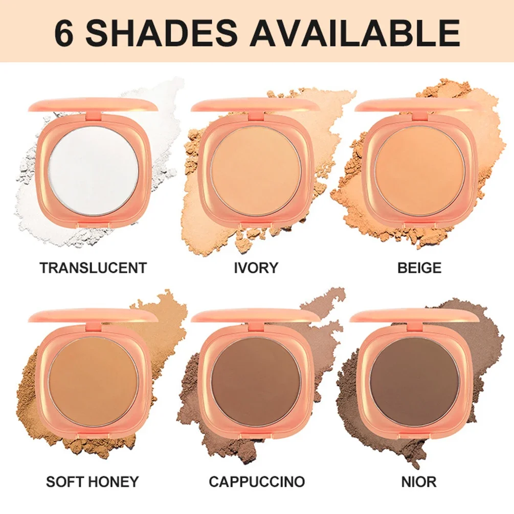 Private Label Concealer Pressed Powder Custom Logo Natural Matte Moisturizing Isolation Long-lasting Matte Makeup Wholesale