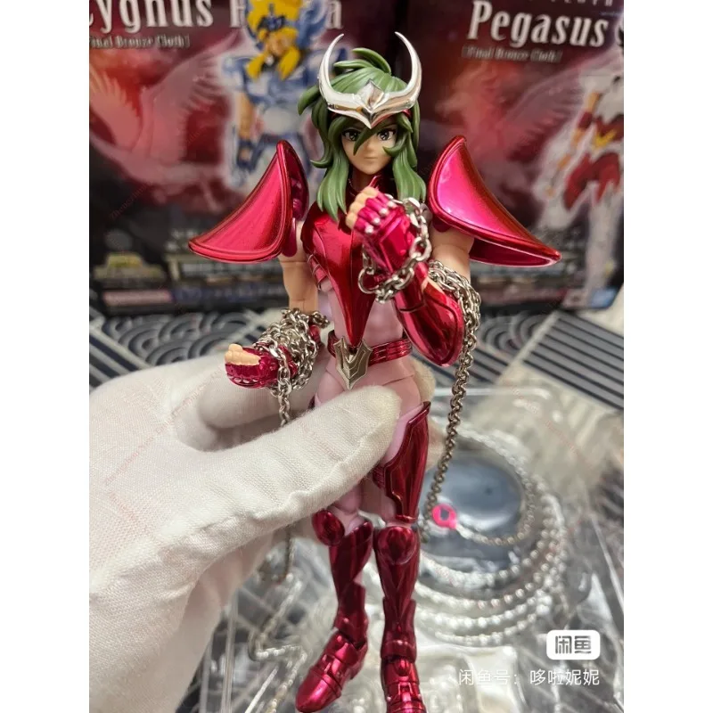 

В наличии 17 см оригинальная ткань Bandai Myth Pre-Andromeda Shun Final бронзовая ткань V3, экшн-фигурка, модель из ПВХ, коллекция игрушек, подарок