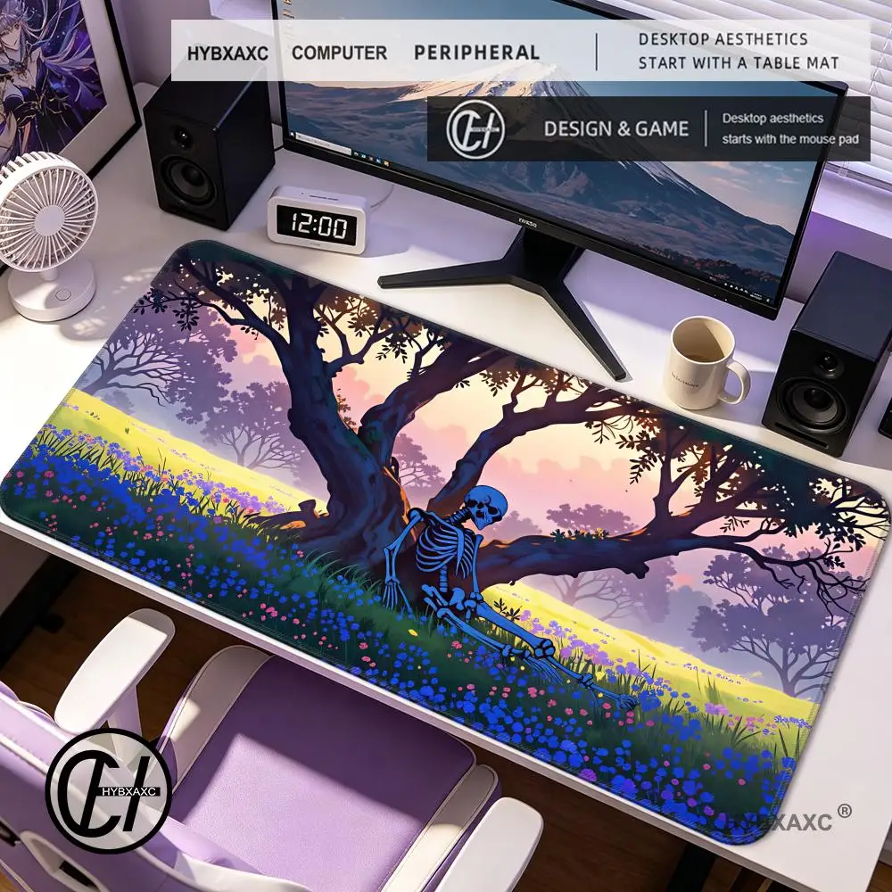 

HYBXAXC Dark Forest Aesthetic Gaming Mouse Pad Non-Slip Rubber Desk Mat for PC Laptop Gamers