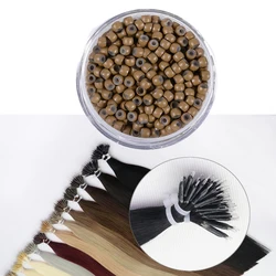 3.0MMNano RingHair Extension Silicone NANO Bead Silicone Lined Micro Rings ForNano Tip Hair Extensions1000units Nano Micro Ring