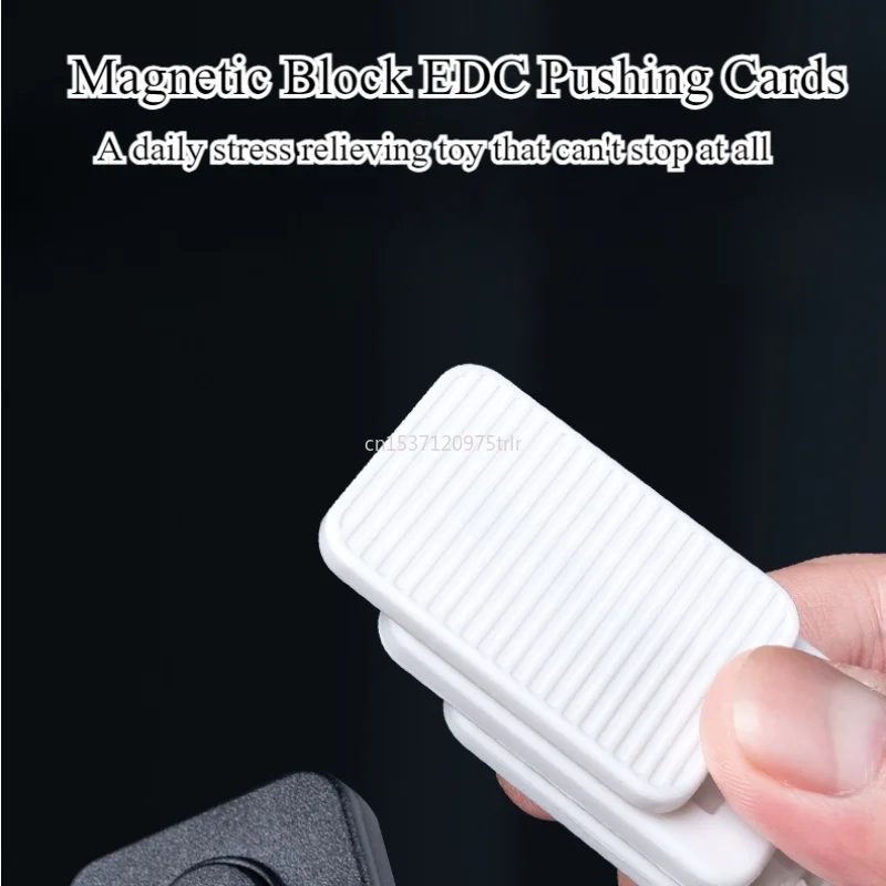 Giocattoli antistress Cubo di decompressione magnetico Cursori di spinta EDC Creatività Agitarsi Giocattoli Ufficio per adulti Giocattolo antistress Regali per bambini