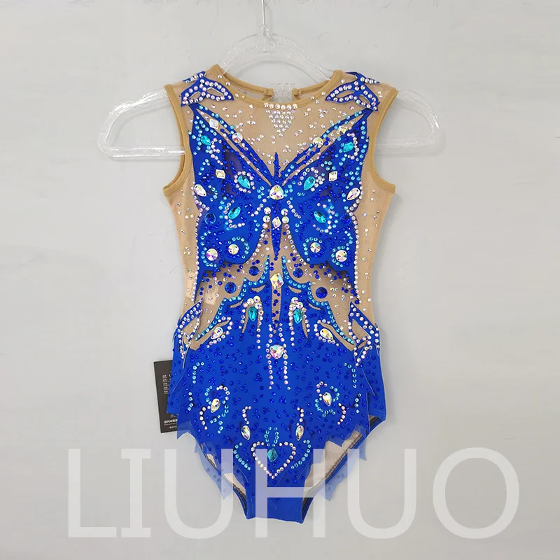 

LIUHUO Rhythmic Gymnastics Leotard Competitive Cheerleading Performance For Children