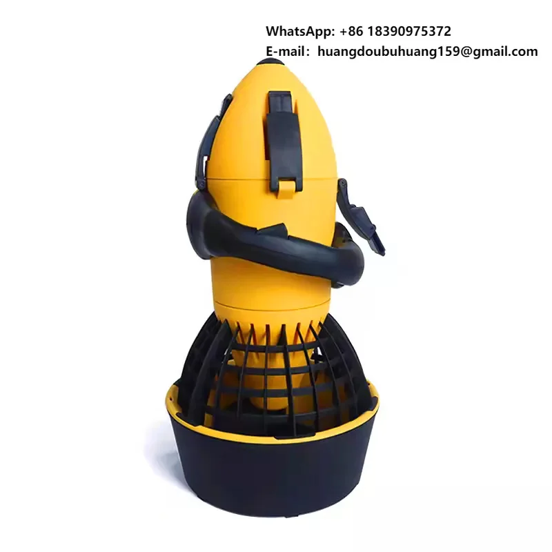 

500W Electric Underwater Scooter Dual Speed Water Propeller Underwater Auto Cycle Ocean Pool Diving