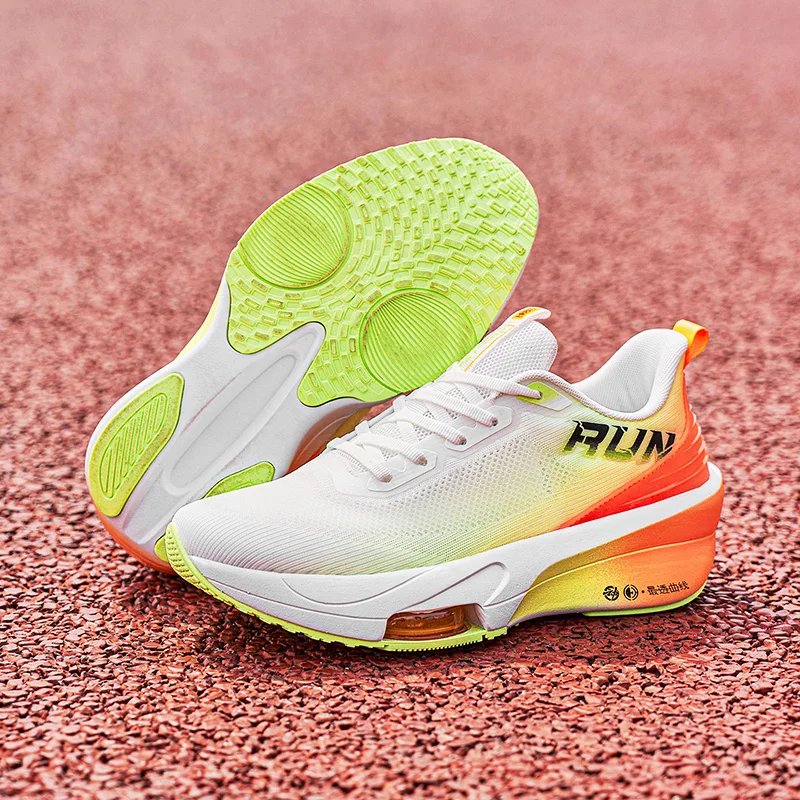 

Кроссовки для пар, новинка 2025 года, дышащие легкие профессиональные марафонские молодежные кроссовки, удобные теннисные туфли для мужчин