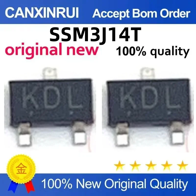 (5-100 pieces)Brand new stock SSM3J14T SSM3J14 KDL patch 3-pin SOT-23