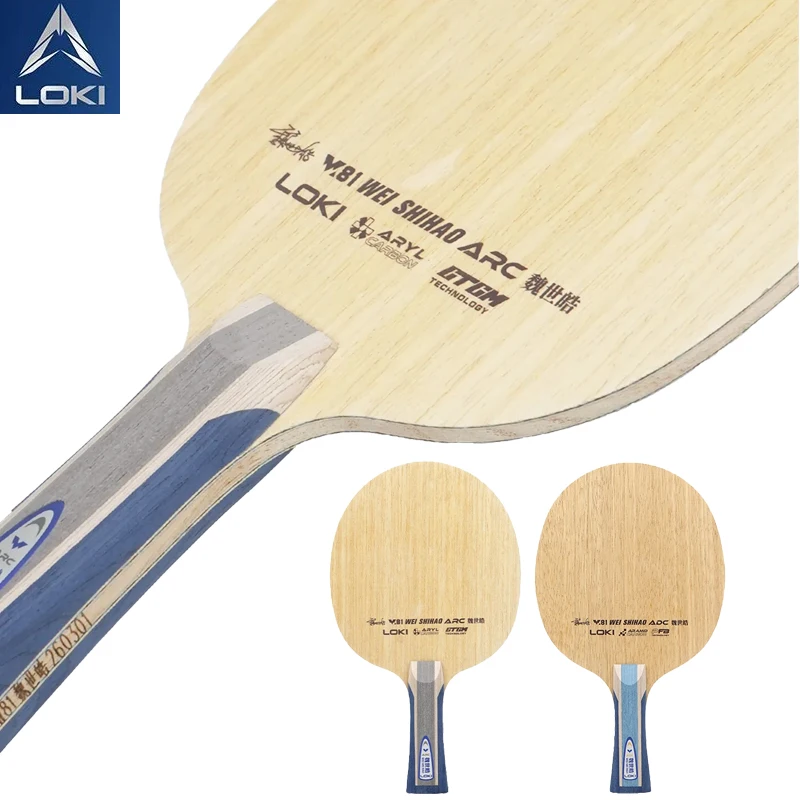 LOKI W81 Series Wei Shihao Table Tennis Blade ADC/ARC SADC/SARC 5+2 Inner/Outer Carbon Professional Ping Pong Paddle Racket