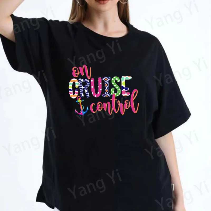 On Cruise Control Printing Cotton T Shirt Navigation Elements Men Women T-Shirt Harajuku T-shirt Unisex Fashion Summer Tops Tees