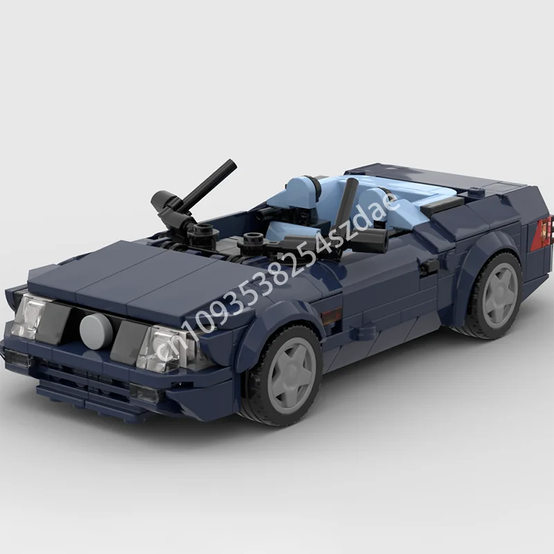 352 Uds MOC Mercedeser Benzss 600SL City Champions Super bloques de construcción de automóviles construcción ladrillo creativo STEM educativo