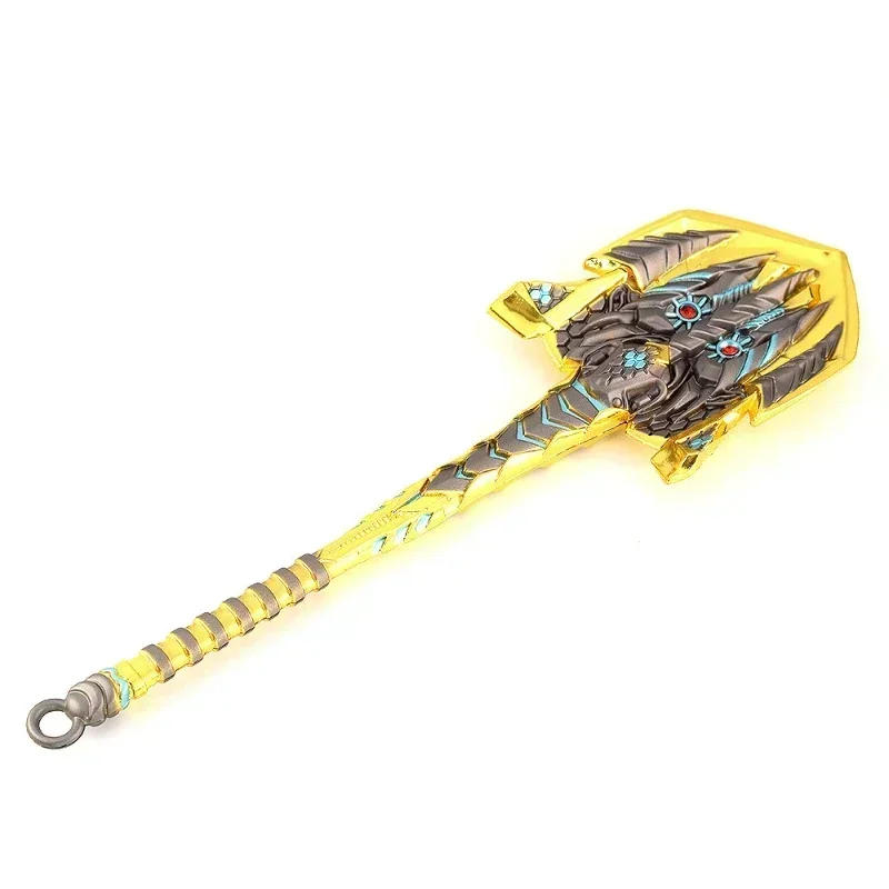 30 سنتيمتر/11.81in معبر لعبة المحيط الملك سترايك سلاح معدني لعبة مجسمة سيف ساموراي الدعامة السيوف الصلب الحقيقي الحرف الصبي الهدايا #6