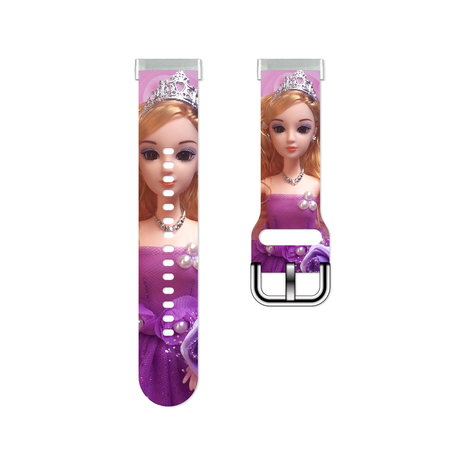 

Barbie Series Printed Strap for Fitbit Sense 2 1 Watchband Replaceable Bracelet for Versa 4 3 Watch Band for Women as a Gift