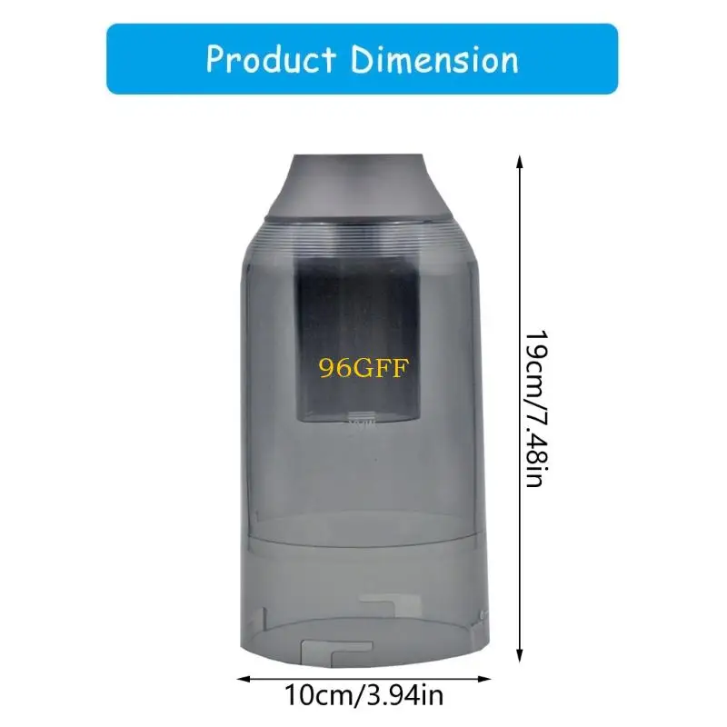 96GF Dust Boxes Garbage Box Vacuum Cleaner Dust Box Vacuum Cleaner Replacement Dust Collector Suitable for Vacuum Cleaners