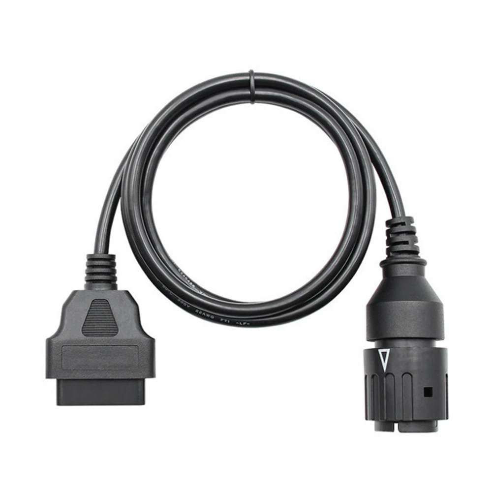 Motorcycles 10 Pin Adapter ICOM-D Cable for -BMW 10Pin to 16Pin OBD2 Diagnostic Connector OBD 2 Extension Cable