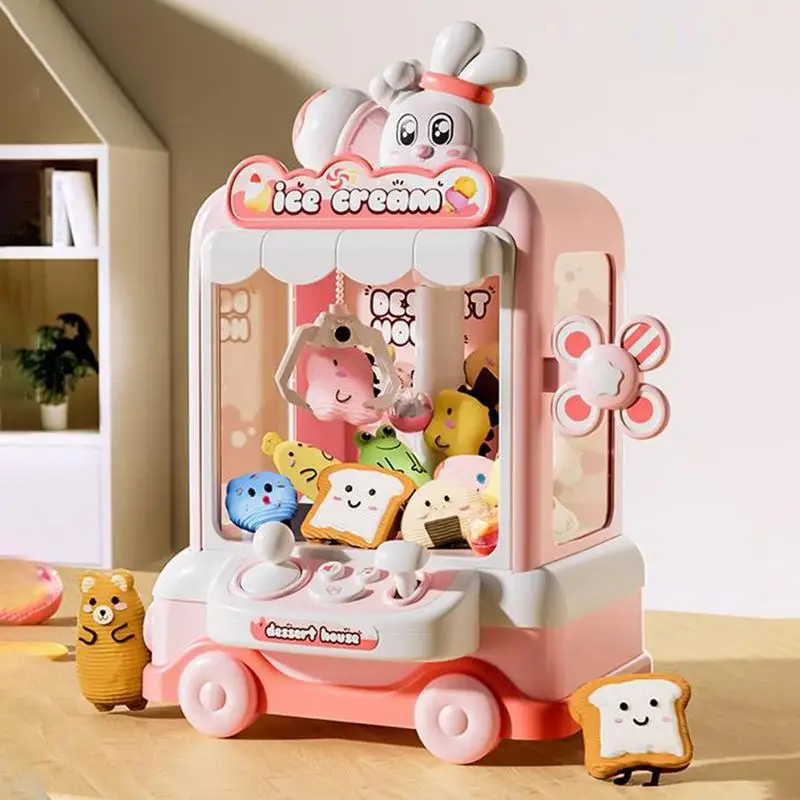 

Kids Claw Machine toy Fun Arcade Toys Interactive Catching Grabbing Capsule Machine game Vending Machines for kids gift