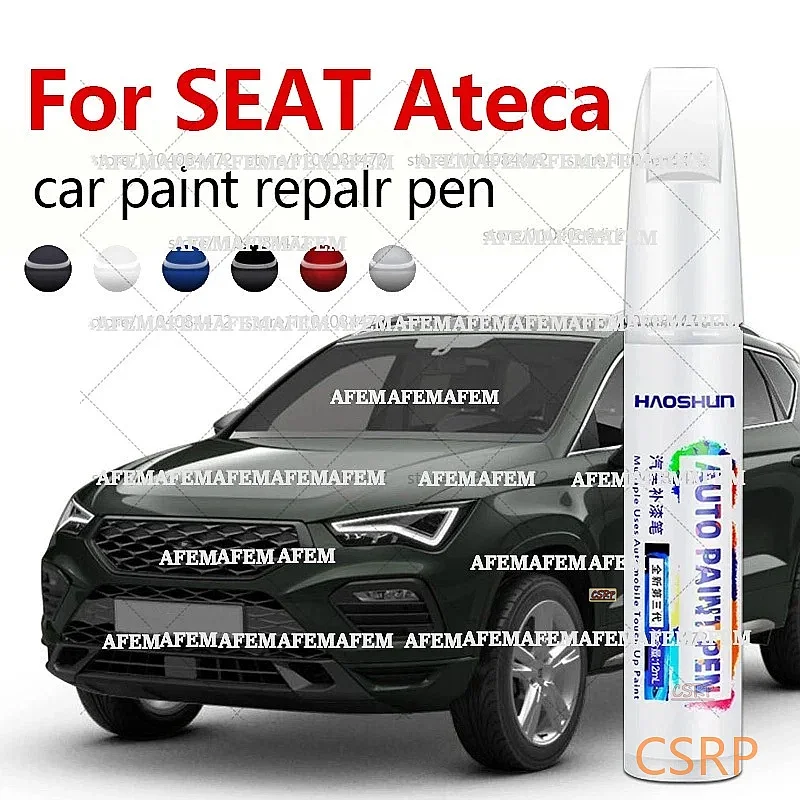For 2016-2025 SEAT Ateca Paint Scratch Repair Accessories White Blue Grey Black White Silver Red Car Paint Repair Pen