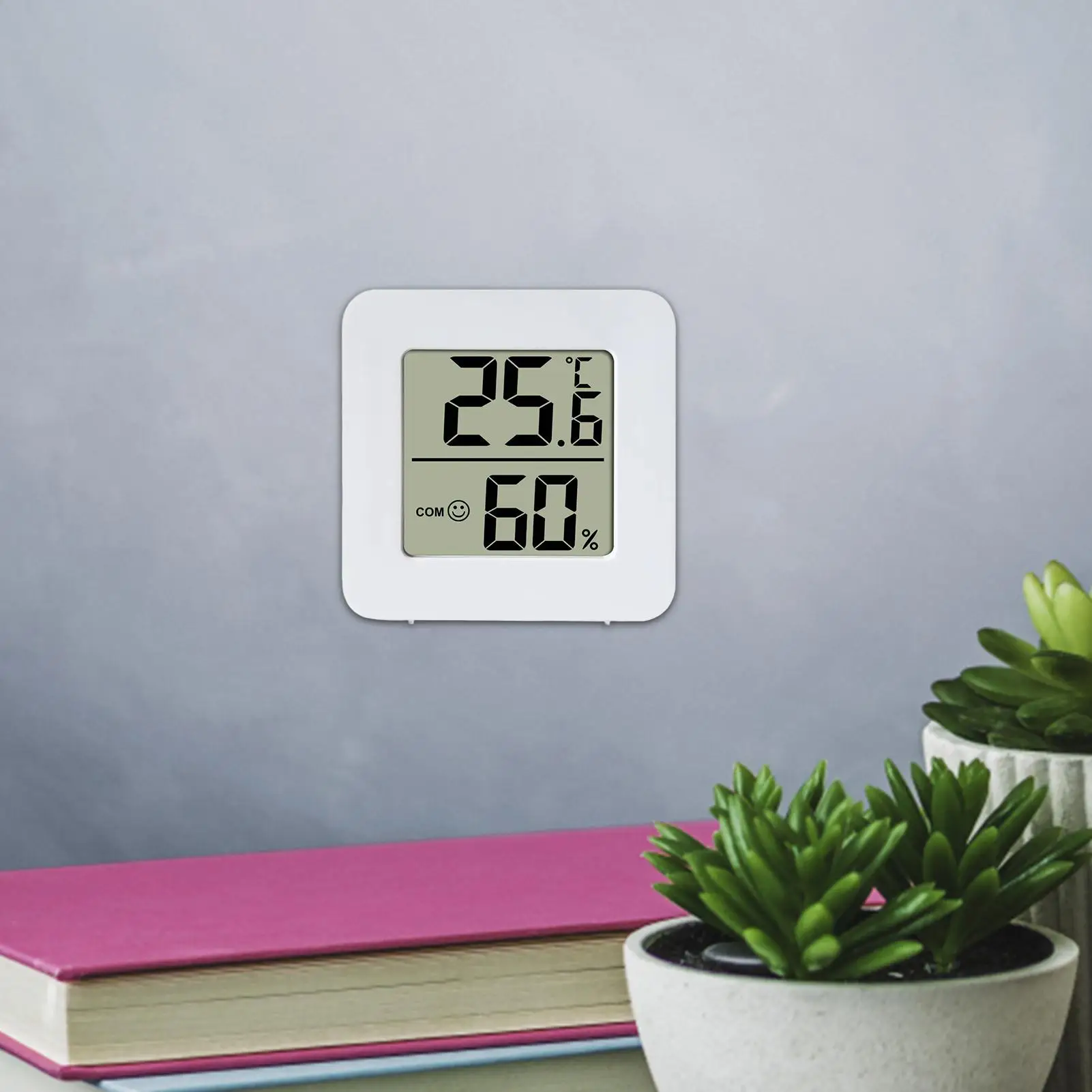 LCD Digital Thermometer Hygrometer Indoor Room Electronic Temperature Humidity Meter Sensor Gauge Weather Station for Home