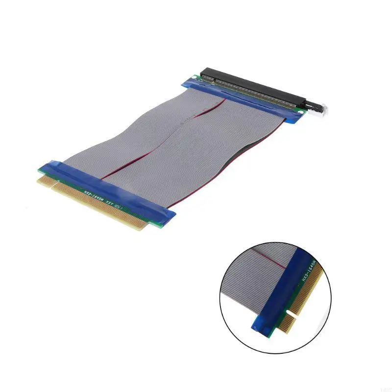 Y8AC PCI para o Riser Cable PCI-E x16 para PCIE 16x Soft Extenction Connection Cord
