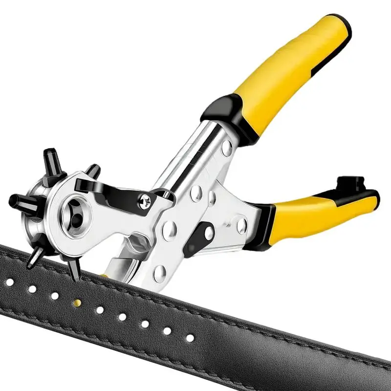 

Кожаные дыроколы, многофункциональный дырокол из высокоуглеродистой стали, профессиональный экономичный эргономичный перфоратор