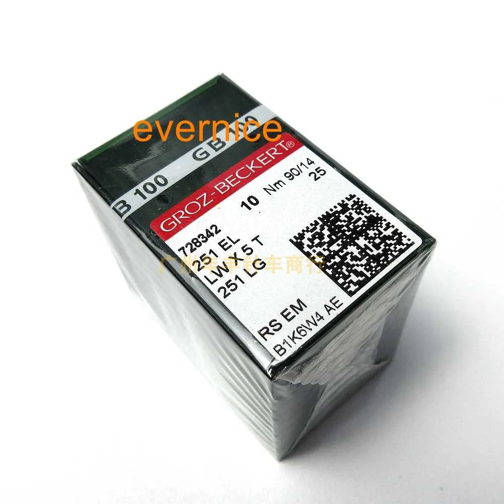 

100pcs 10bag Germany GB 251Lg 251el Sewing Machine Sewing Machine Needle Lwx5t