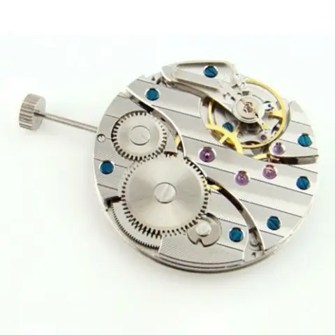 6497 Hand Winding Movement 17 Jewels 21600bph  Mechanical Manual Winding Movement For Seagull Swan Neck 6497 for Men's Watch