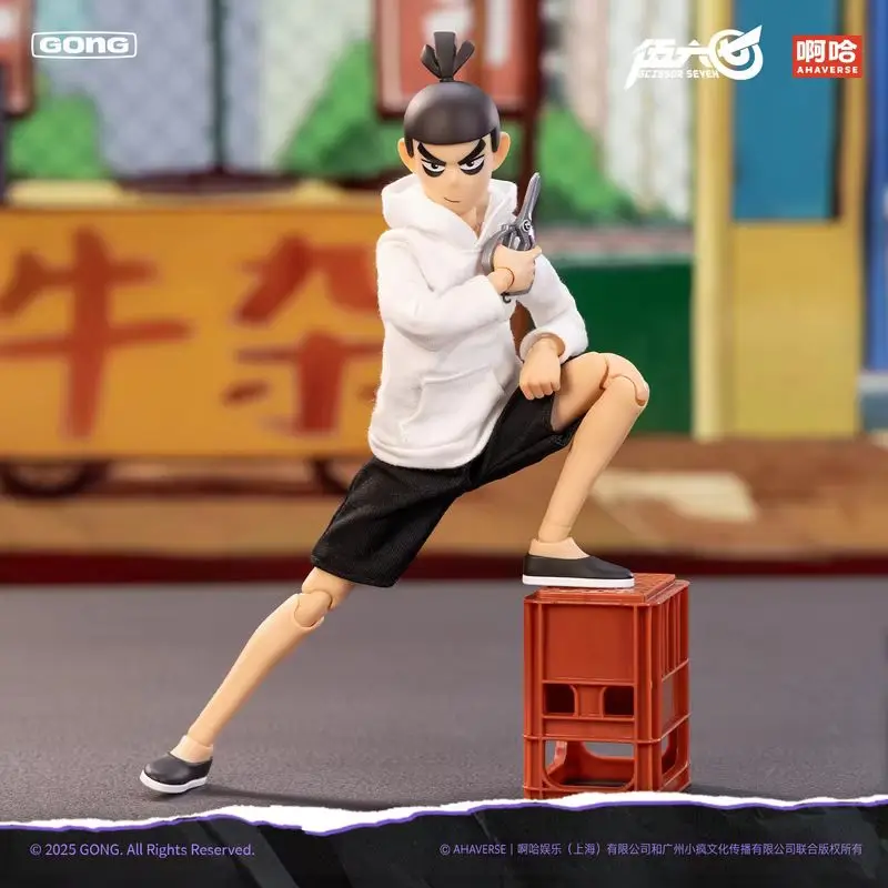 Assassin Wu Liuqi Felpa con cappuccio Versione 1/8 22 cm Bilancia Action Figure Articolata Personaggio Anime Merce Desktop Ornamento Regali