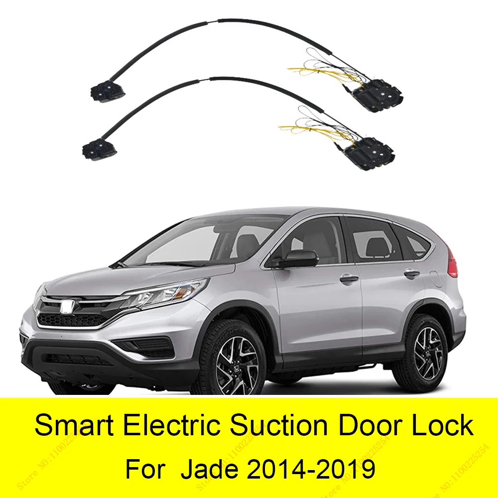 Smart Auto Car Electric Suction Door Lock for Honda Jade 2014-2019 Automatic Soft Close Super Silence Self-priming Door