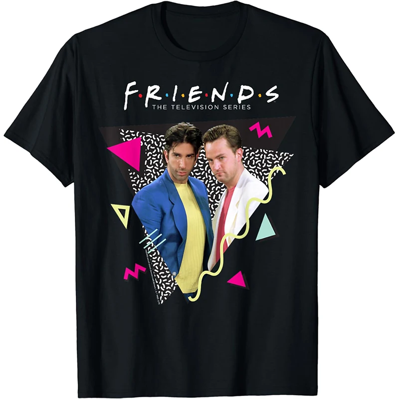 Friends TV Series Printed Cotton T-Shirts Men Women Fashion Streetwear Short Sleeve T Shirt Harajuku Unisex Tees Tops Clothing