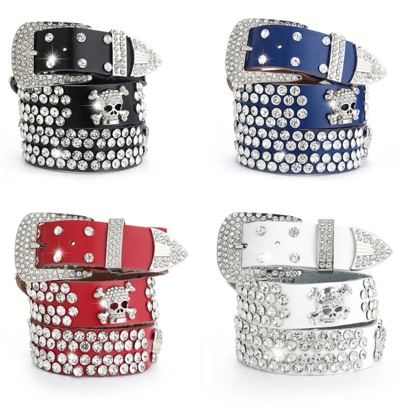 

Bling for Rhinestone Belts for Women Vintage Western Cowgirl Bling Belts for Jea