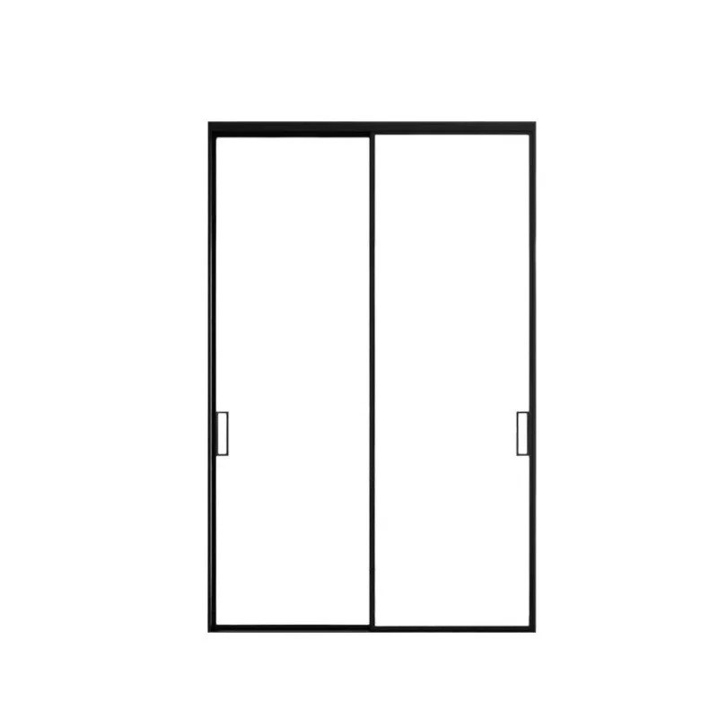 

Sliding door kitchen balcony three linkage living room bathroom sliding door tempered glass door aluminum alloy partition door