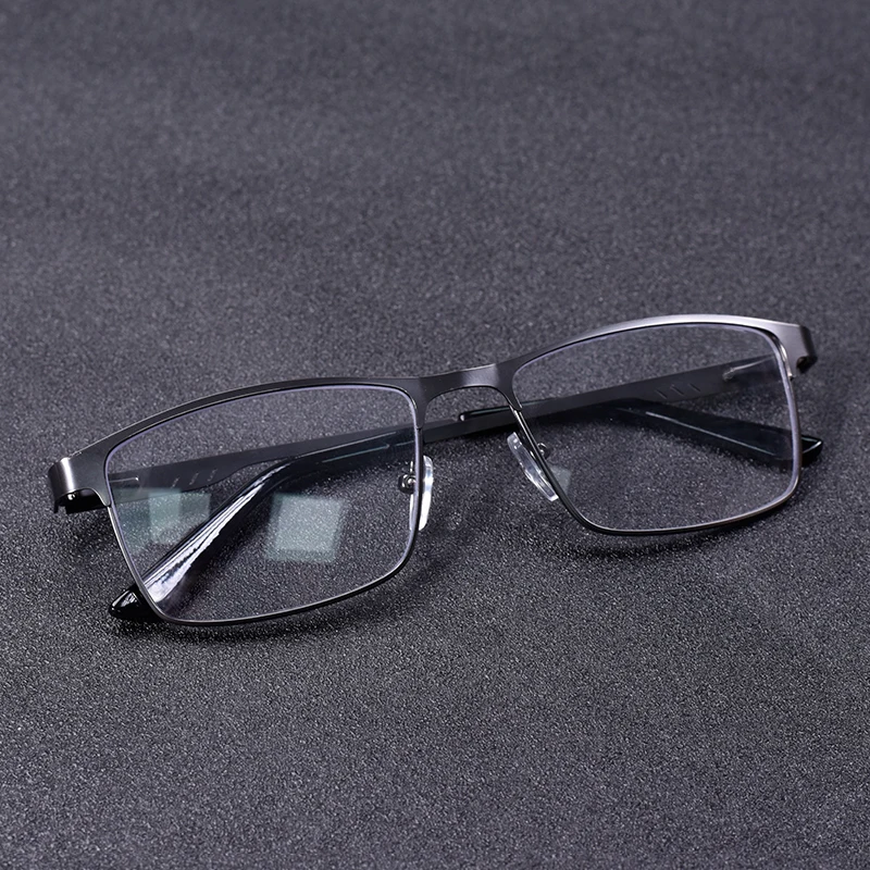 Hohe Qualität Edelstahl Lesebrille Männer Frauen Mode Presbyopie Brillen Business Hyperopie Anti Blau Licht Brillen1 – Detail 9