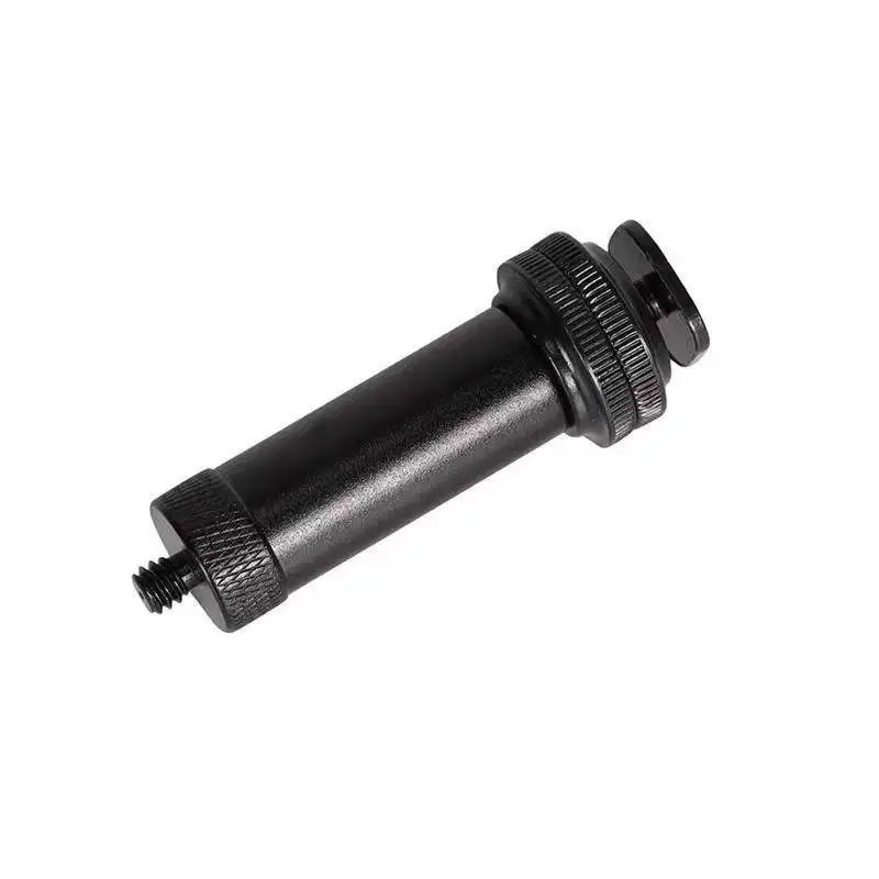 Lightweight 1/4 Inch Screw Metal Tripod Bracket Universal Cold Shoe Extension Adapter for Camera Daily Content Creation