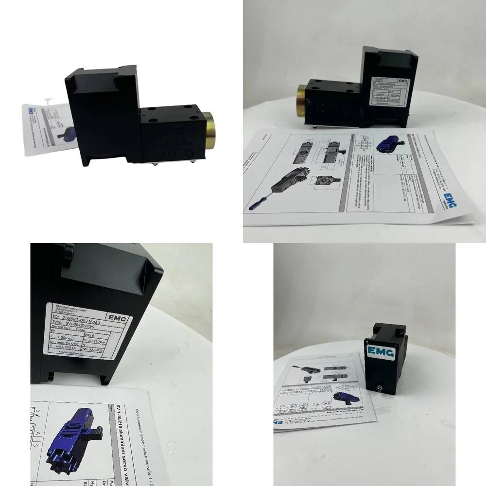 TengFeiEMG Rotary Direct Drive Valve for SV2 SV1 SV110 SV106 SV116 SV210 SV220 SV10605 SV1210 SV15 Servo Hydraulic Control