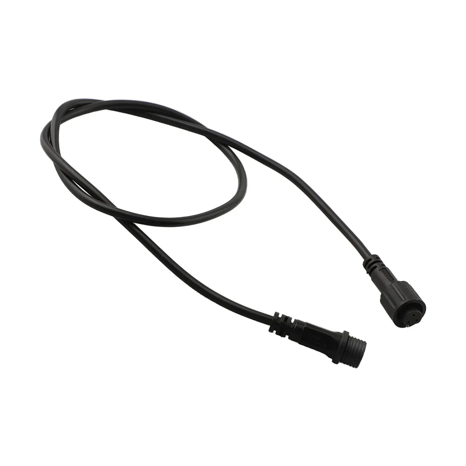 Electric Bike Motor Conversion Extension Cable Electric Bike Extension Cable ABS Material Black Color IP65 Waterproof Rating