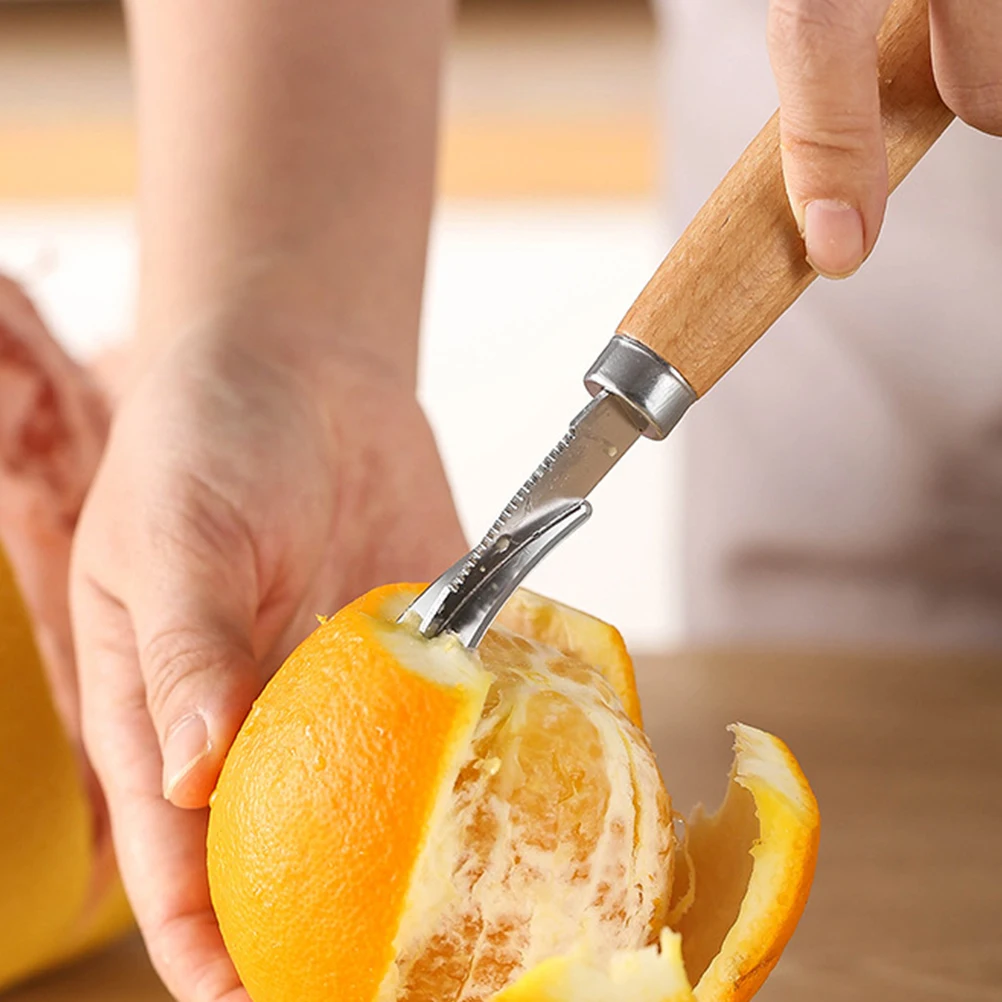 

Stainless Steel Orange Peeling Pomelo Opener Multi Functional Kitchen Tool Citrus Peelers For Home Hotel Restaurant