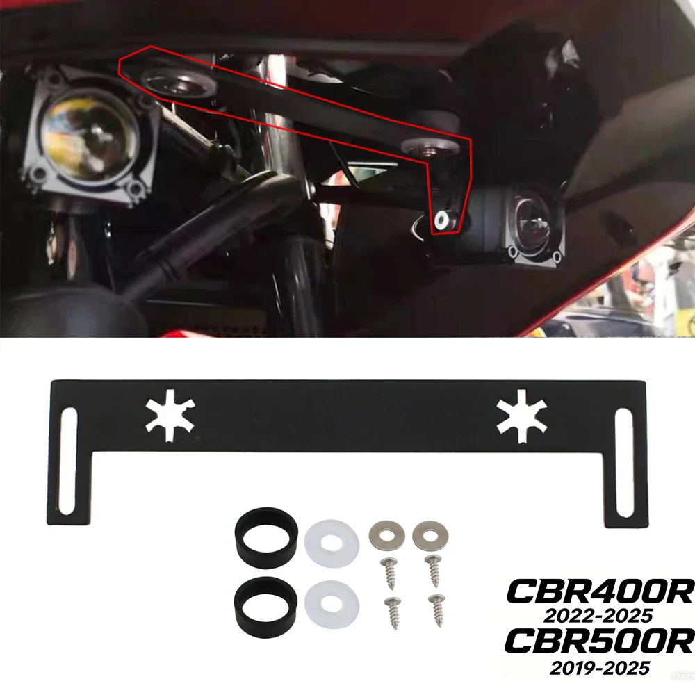 

CBR 400R 500R 2025 Fog Light Led Bracket Auxiliary Lights Holder Support For Honda CBR400R 2022-2025 CBR500R 2019-2025