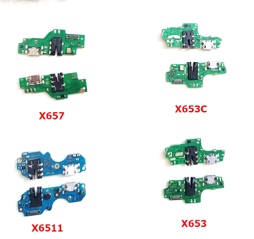 Voor Infinix Smart 5 6 7 8X657X653X653X6511 Hd X 6512X6515X6516X6525X6526 Usb Dock Oplader Stekker Oplaadbord Flex Kabel