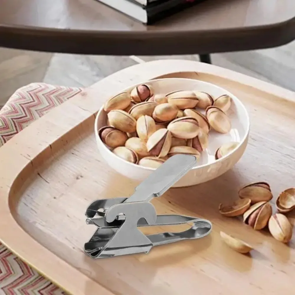 Heavy Duty For Kitchen Clip Pliers Nut Sheller Stainless Steel Peanut Melon Seeds Opener Pistachio Sunflower Walnut Cracker