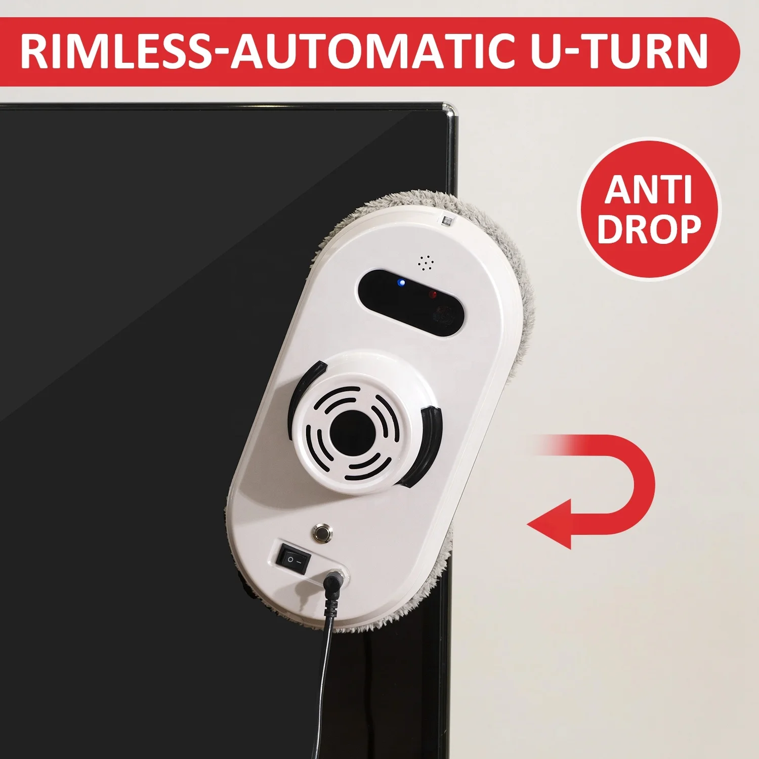 Автоматический интеллектуальный робот с низким уровнем дефекта, индивидуальная упаковка и логотип, робот для очистки оконного стекла, POWAN Tech Companies