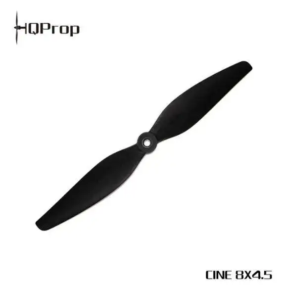 1Pair HQprop Cine8 (8X4.5) Two Blades Propeller Black GRN 8inch Positive Negative Props for FPV Drone RC Airplane Accessories