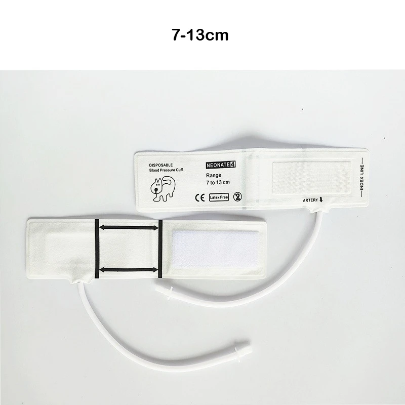 Einweg-Tiermanschette zur Blutdruckmessung von Tieren, PVC-Schlauch zur Messung des Blutdrucks von Mäusen, Katzen, Hunden, Schafen – Detail 6