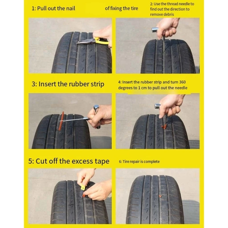 

Tire Repair Equipment Essential Tire Repair set Comprehensive Tire Fixing Tool