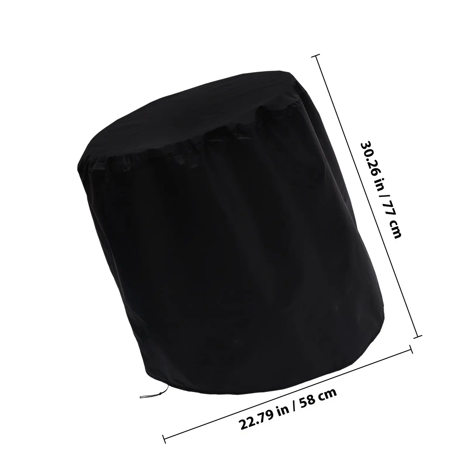 Bbq Grill Cover Oxford Fabric Extra Wide Large Size Weatherproof Rain Proof Uv Resistant Portable Lightweight for Garden Park