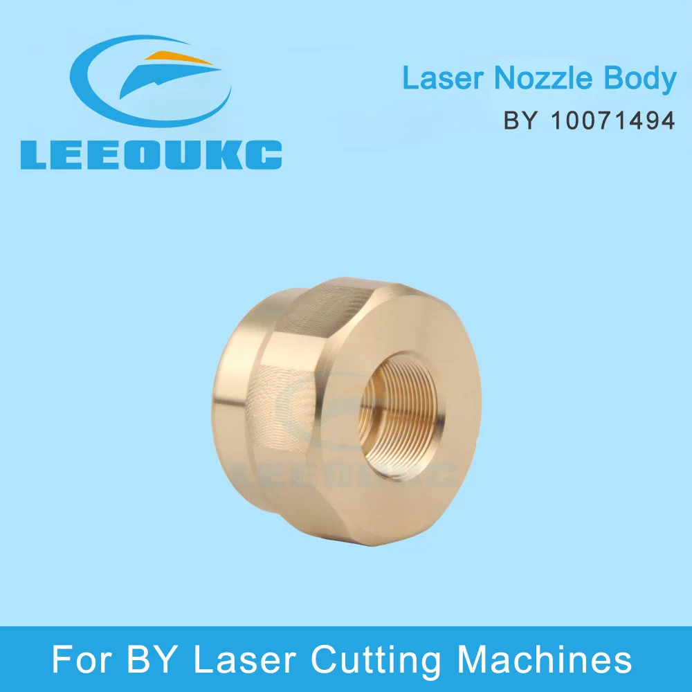 Imagem -02 - Leeoukc-cobre Bico Corpo Titular Adaptador por Laser de Fibra 10071494 Parafuso para Fibra Laser Corte Peças e Acessórios Atacado