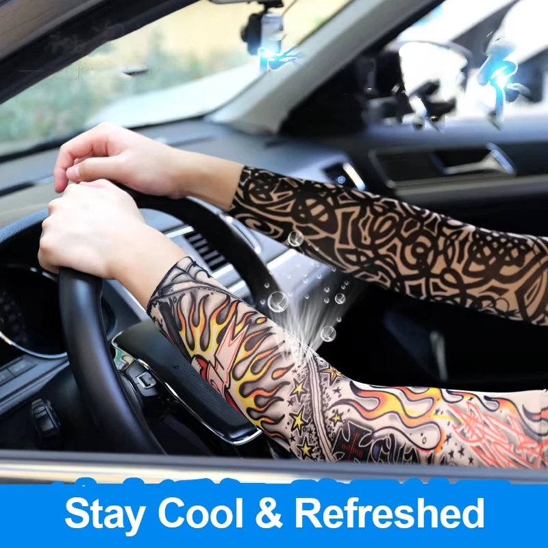 6 adet dövme kollu unisex yaz  - Cycling Arm Warmers incelemesi ve fiyatı