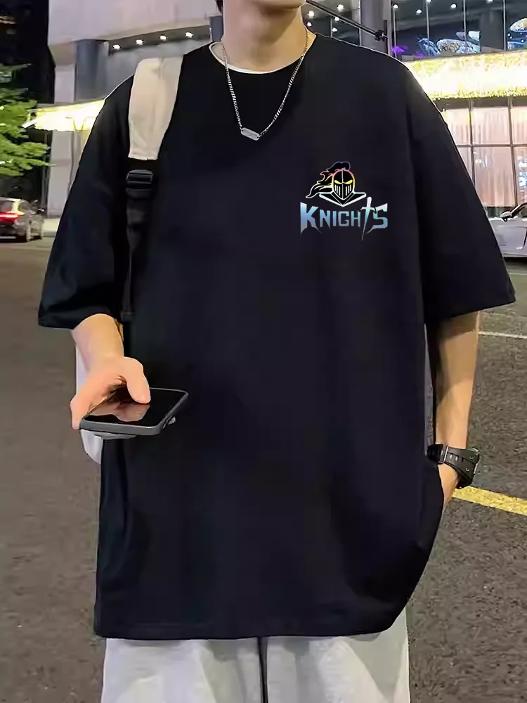 

2025 streetwear brand T-shirts for both men women featuring printed comfortable and casual Y2K harajuku jojo bizarre adventure